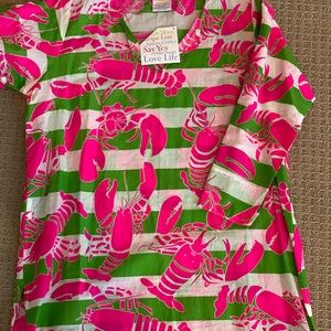 Lobster tunic top